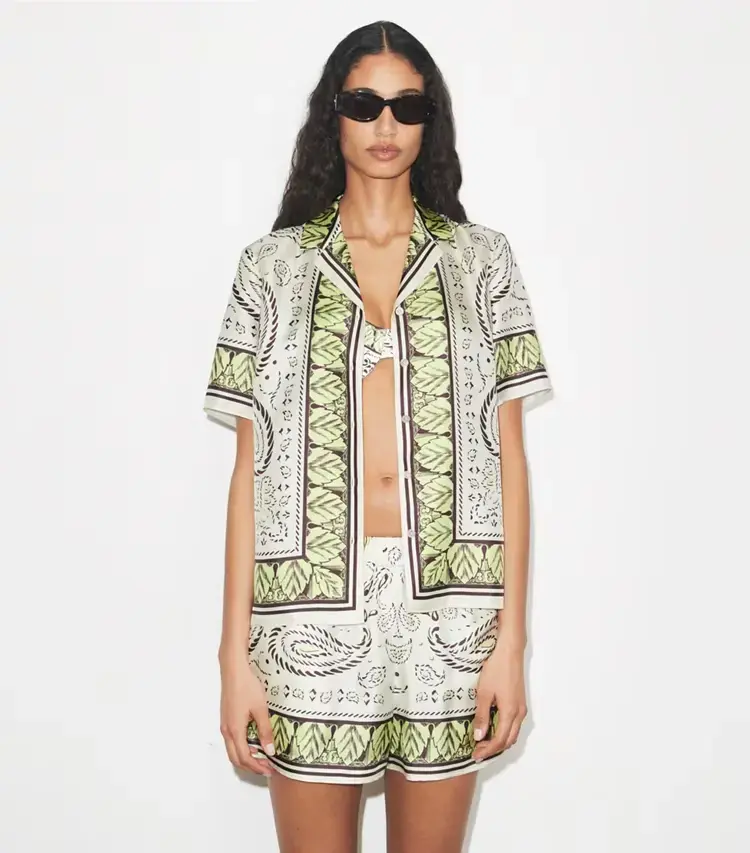 Silk Camp Shirt - Image 2
