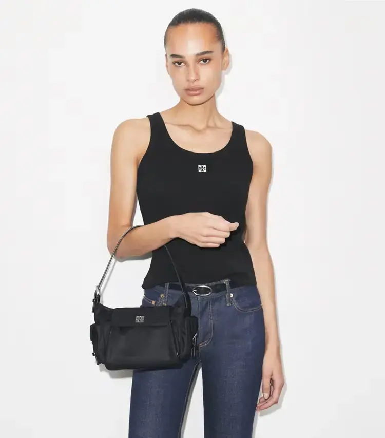 Virginia Pocket Shoulder Bag - Image 2