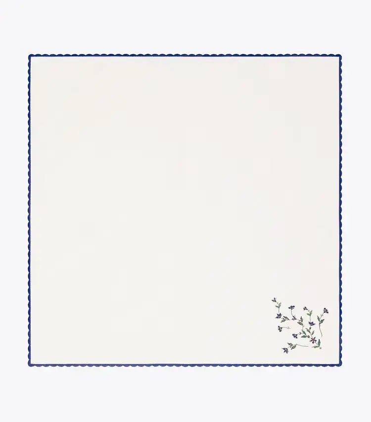 Jolie Fleur Embroidered Napkin, Set Of 4