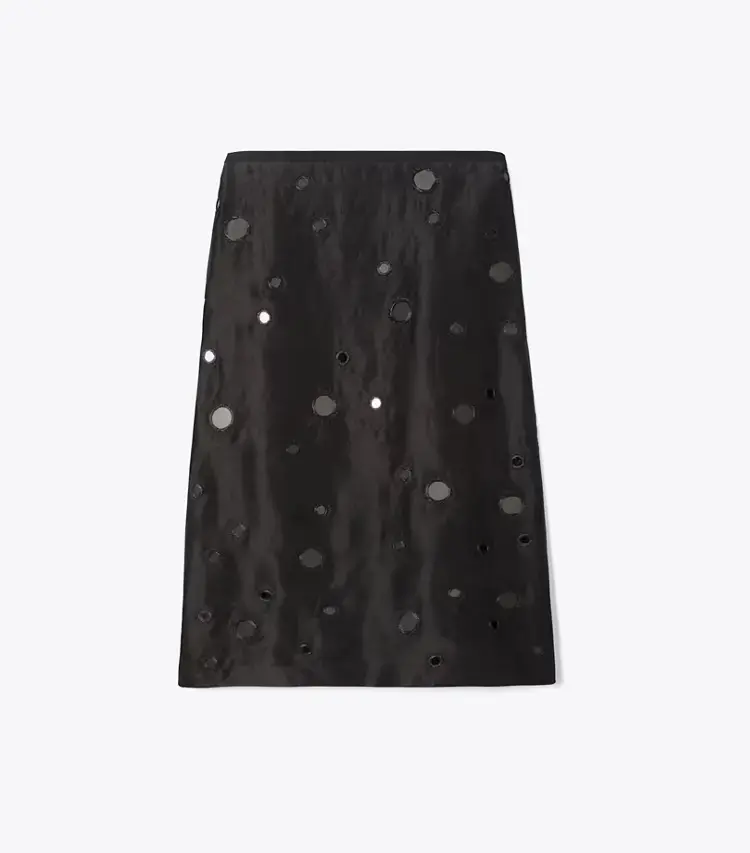 Embellished Mirror Skirt