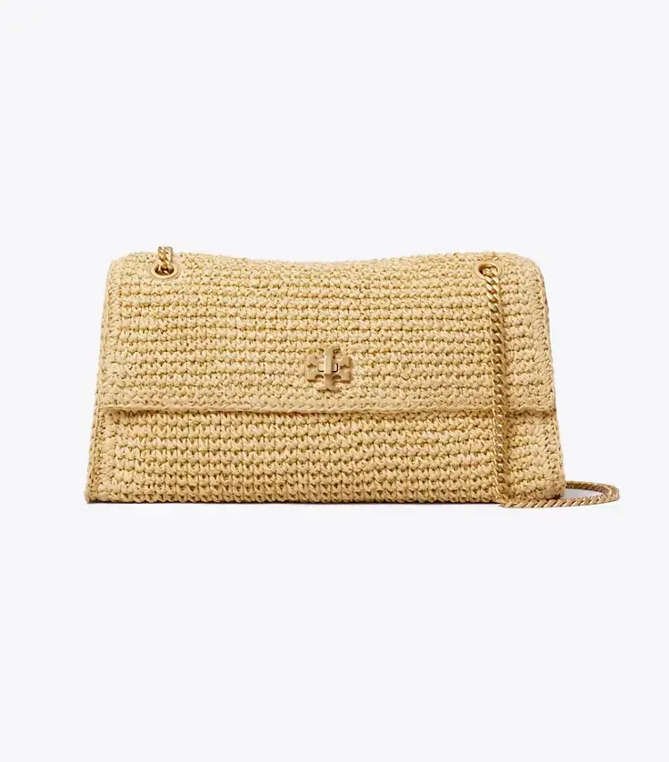 Kira Turnlock Woven Shoulder Bag - Image 4