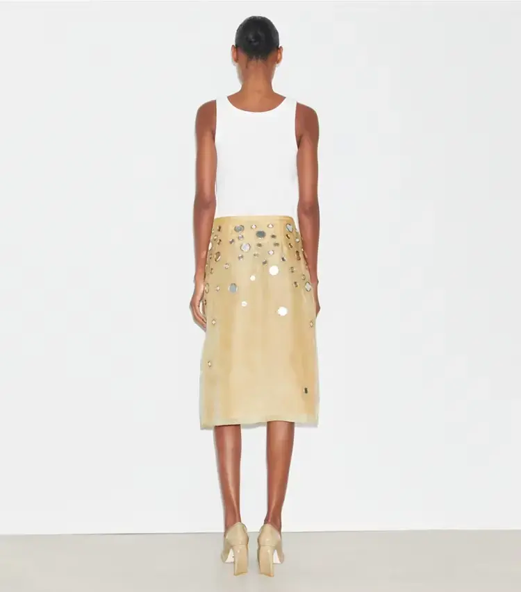 Embellished Mirror Skirt - Image 3