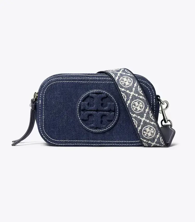 Mini Miller Denim Crossbody Bag - Image 3