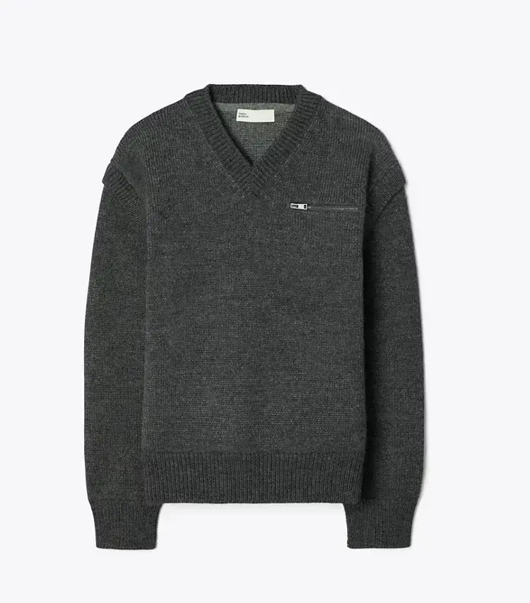 Wool V-Neck Sweater