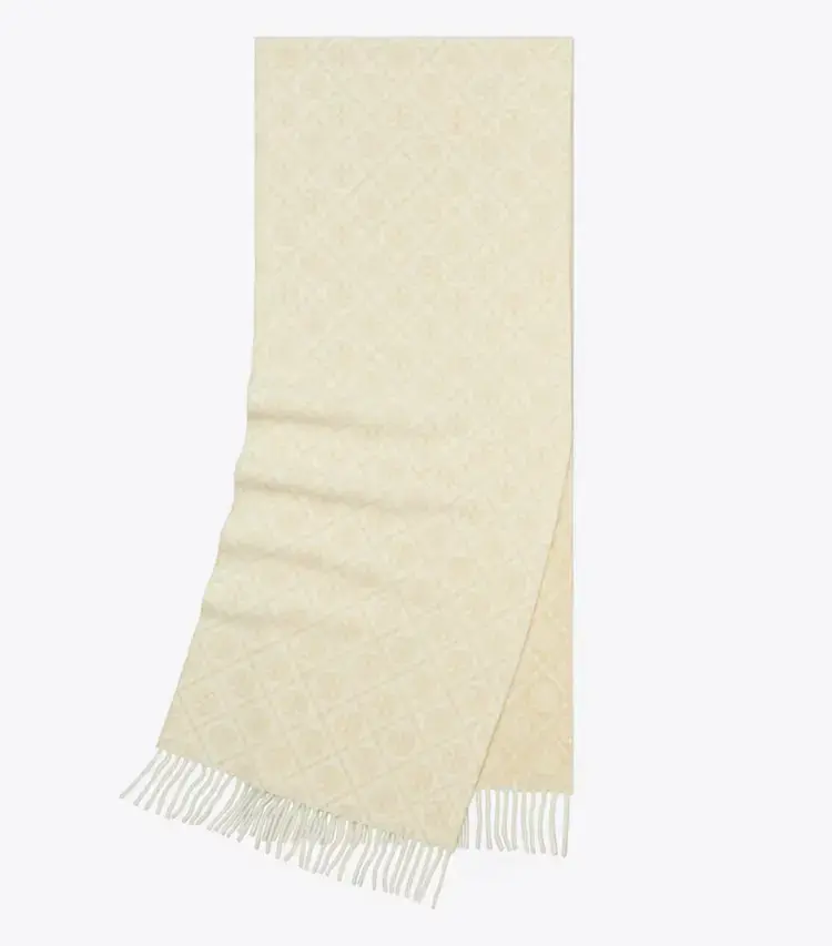 T Monogram Oblong Scarf - Image 3