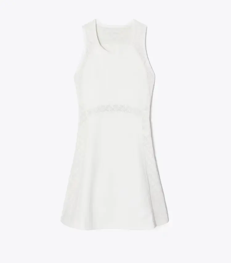 T Monogram Mesh Tank Dress