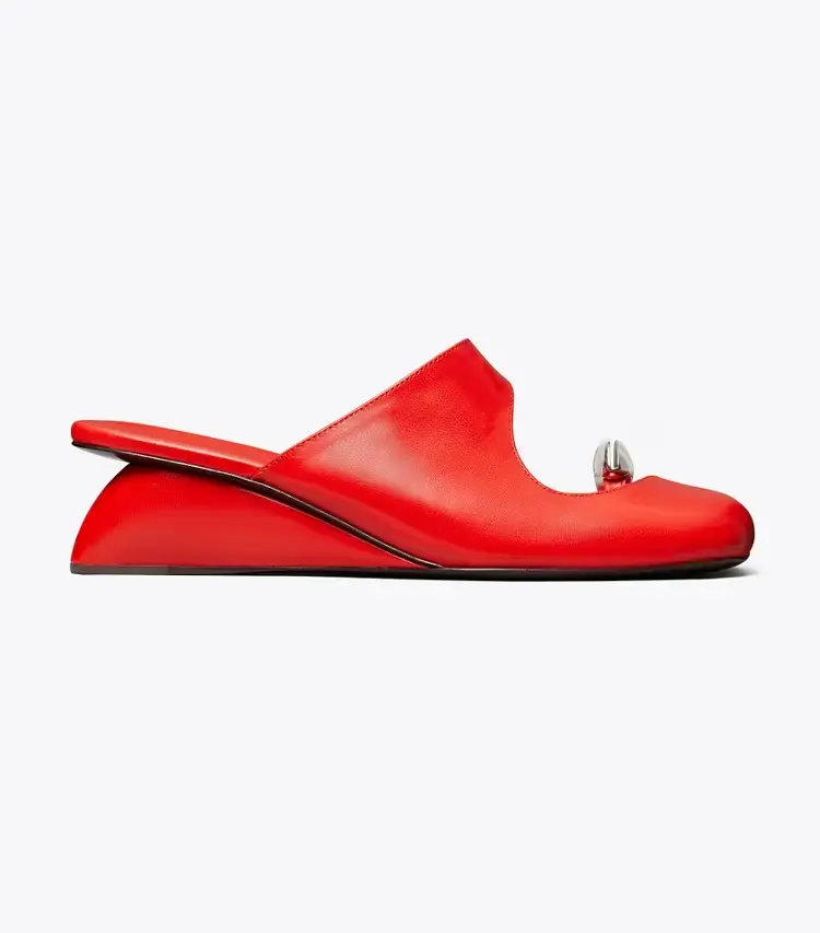 Pierced Mule Wedge - Image 3
