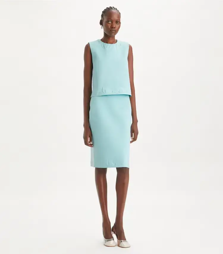 Embossed Viscose Shell Top - Image 3