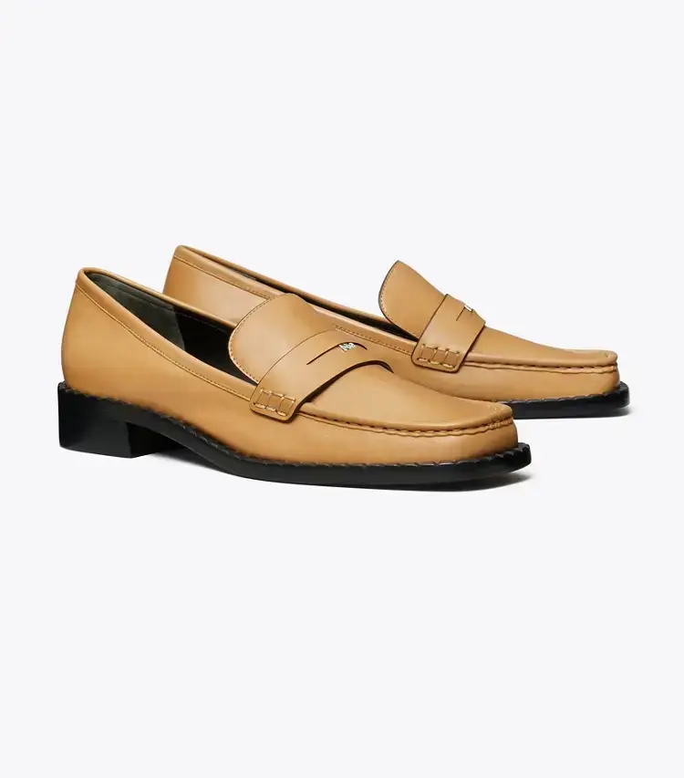 Square-Toe Loafer