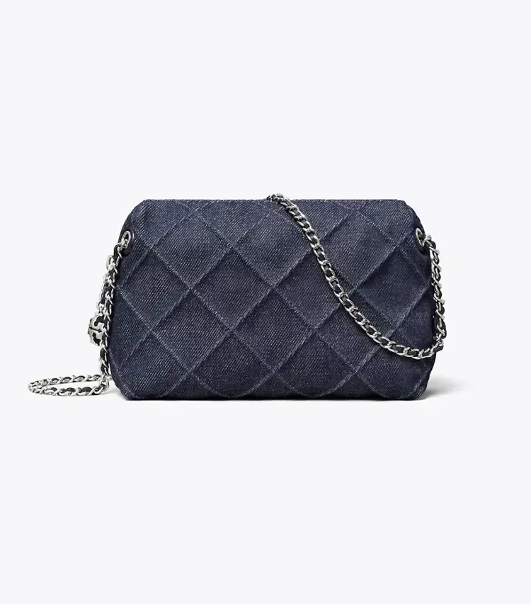 Fleming Denim Soft Crossbody Bag - Image 3
