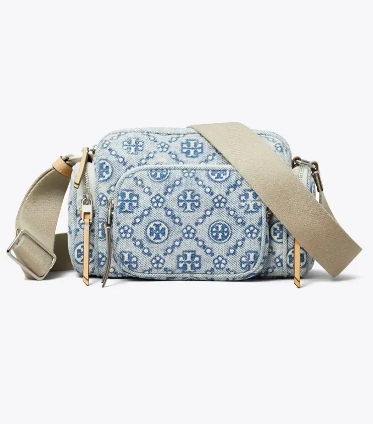 T Monogram Denim Pocket Crossbody - Image 3
