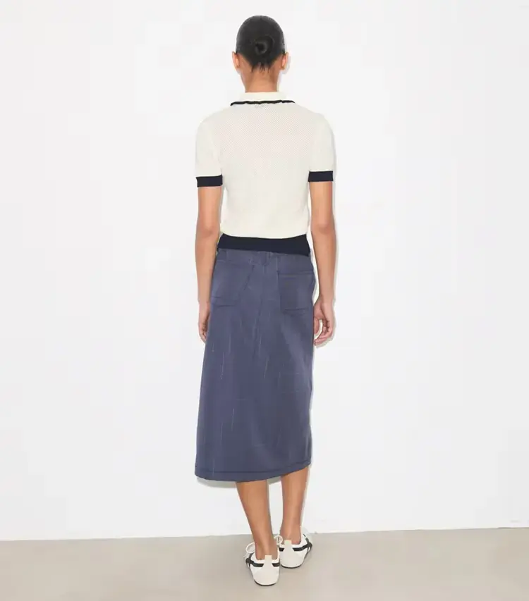 Viscose Pointelle Sweater - Image 4