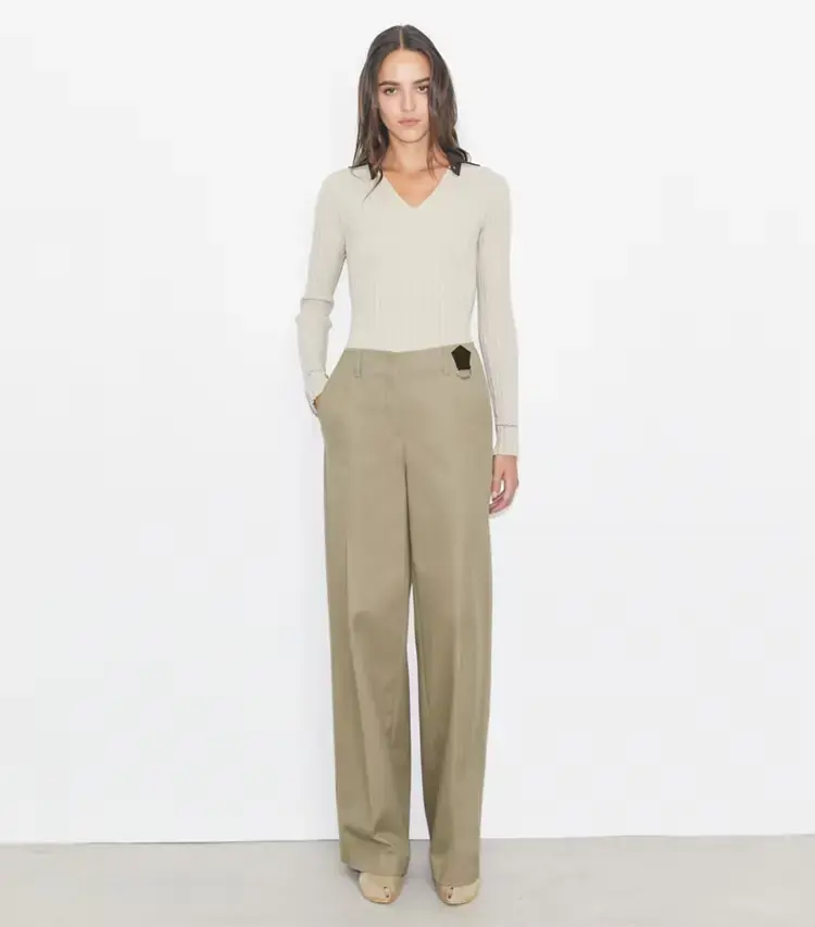 Distressed Cotton Pant - Image 2