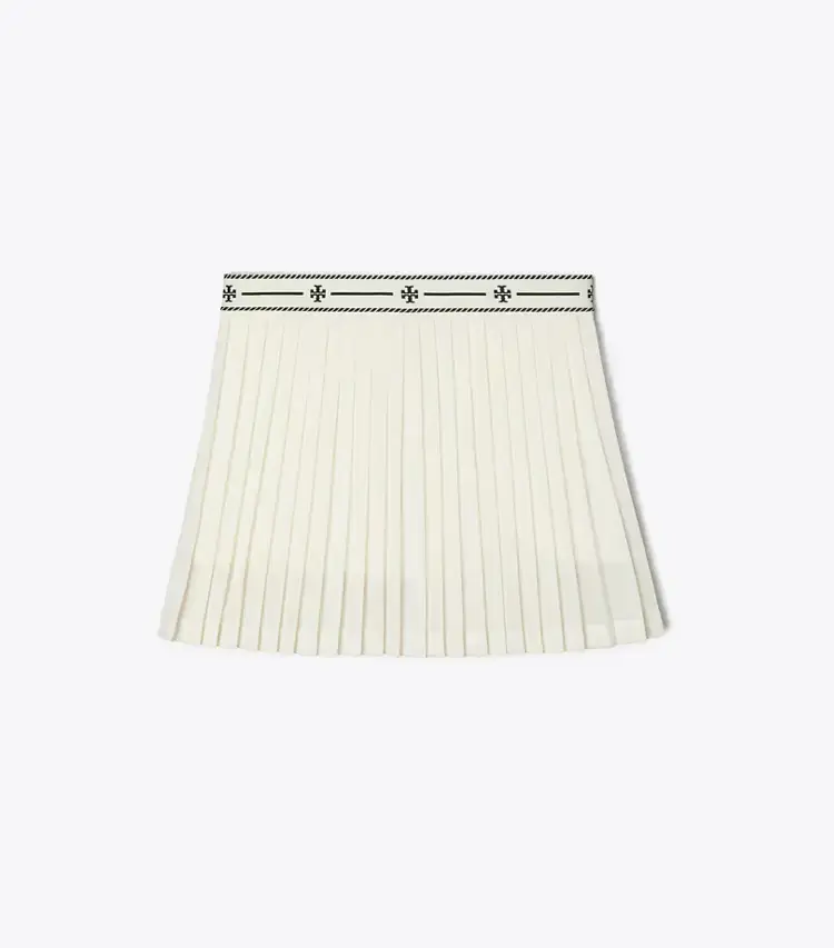 Mesh Pleated Tennis Skirt