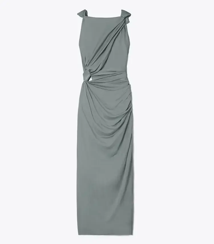 Viscose Knot Dress