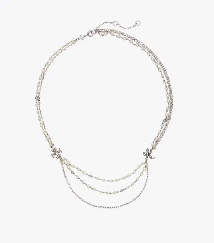 Moondance Multi Strand Pearl Necklace
