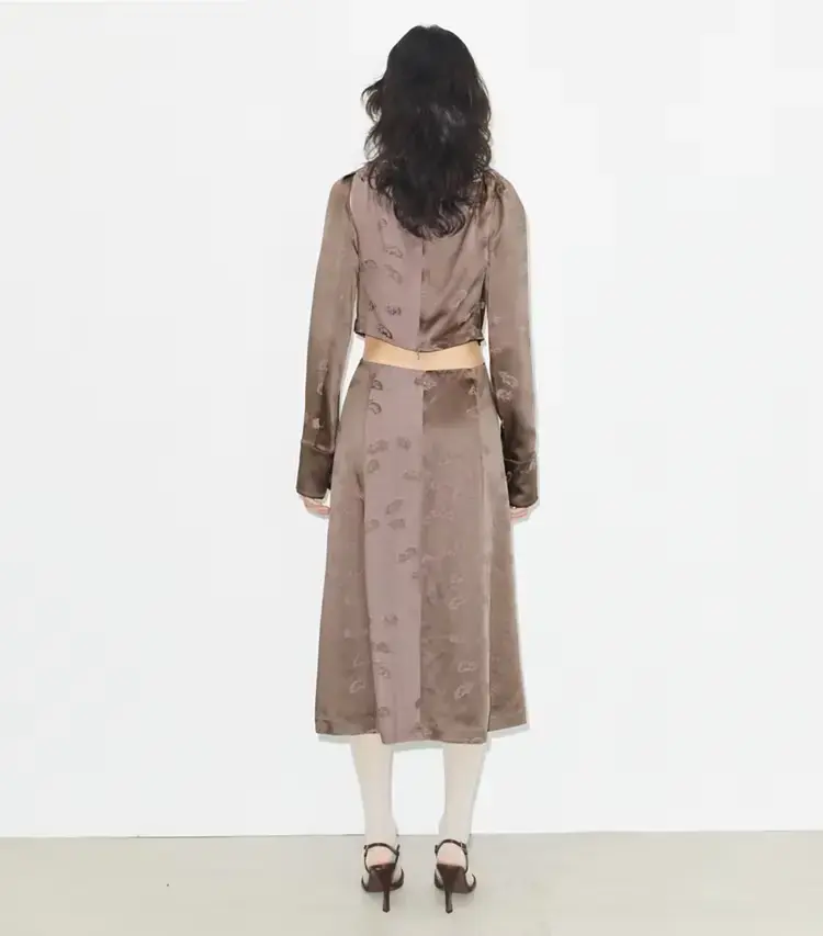 Twisted Viscose Dress - Image 3