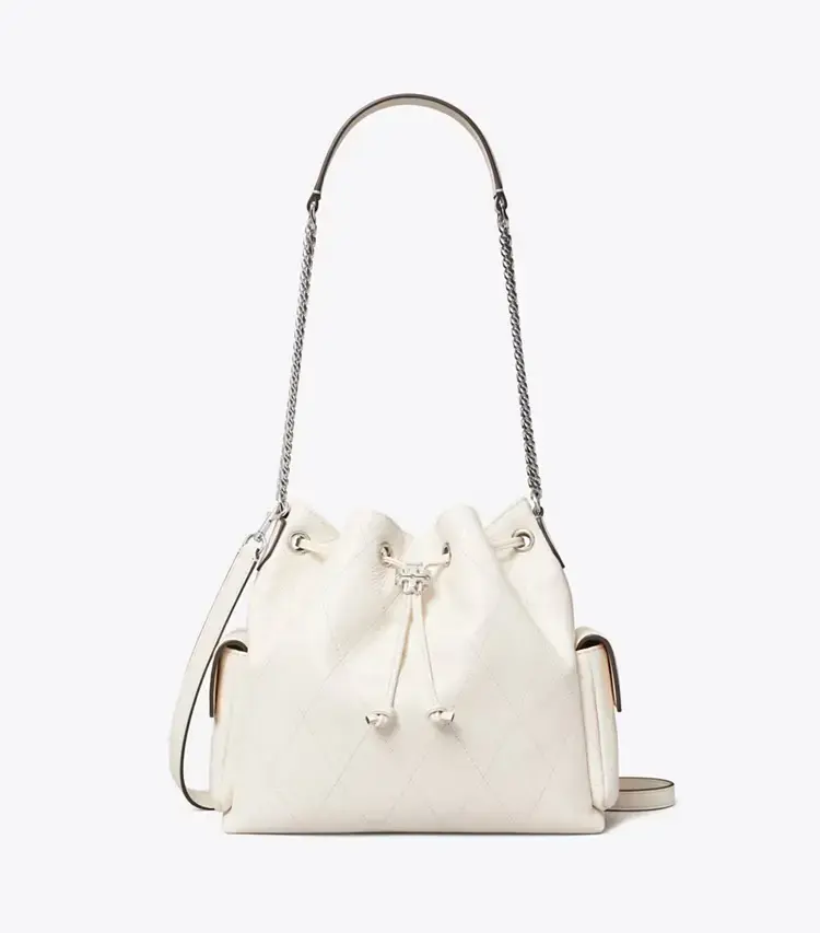 Charlie Quilted Drawstring Shoulder Bag - Image 4