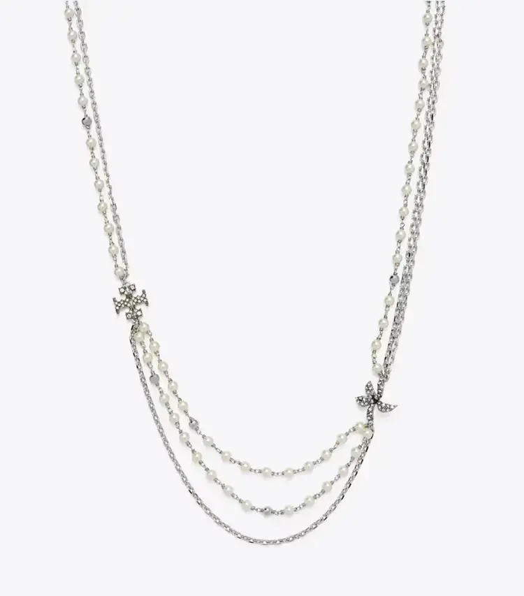 Moondance Multi Strand Pearl Necklace - Image 2