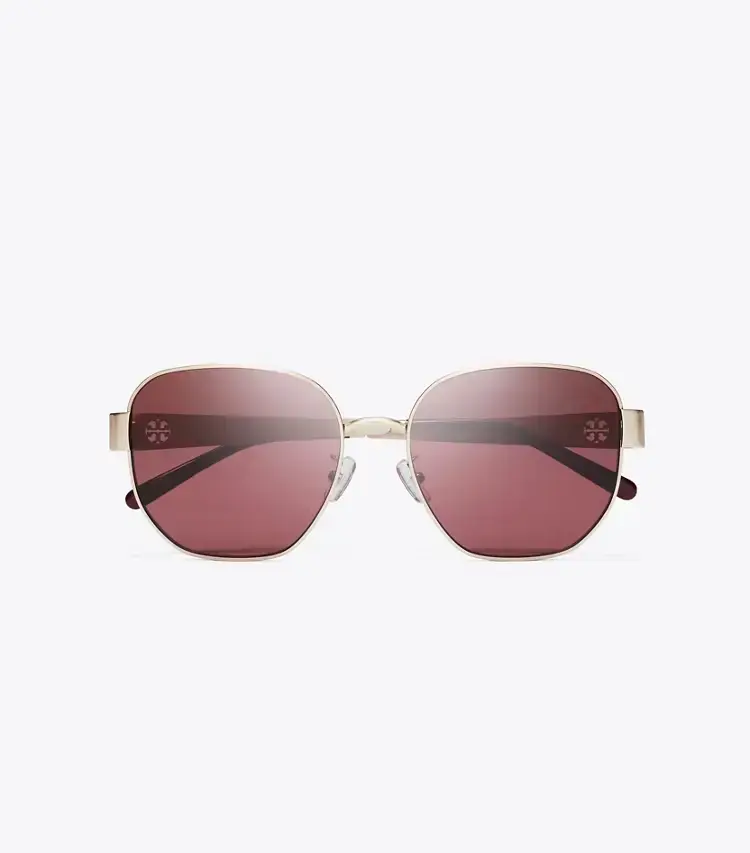 Miller Metal Square Sunglasses - Image 3