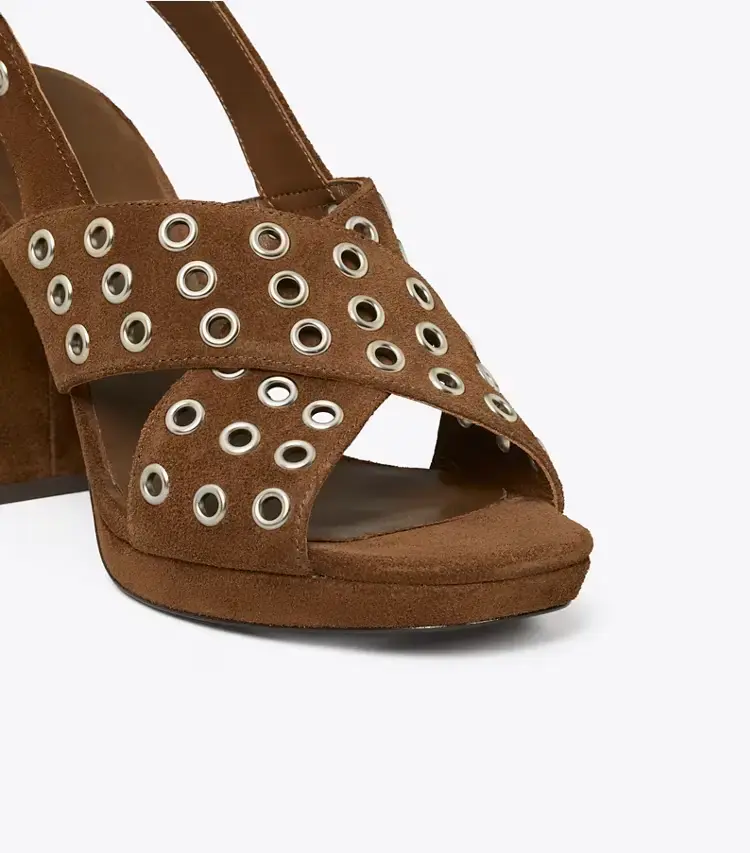 Cross-Band Heeled Sandal - Image 4