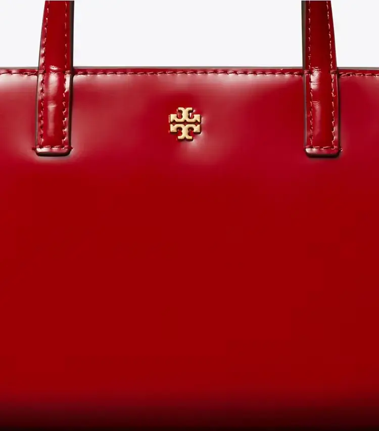 Mini Patent Leather Tote - Image 3