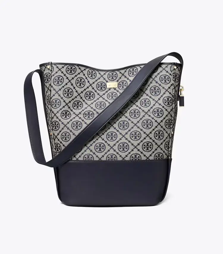 T Monogram Lock Slim Bucket Bag - Image 4
