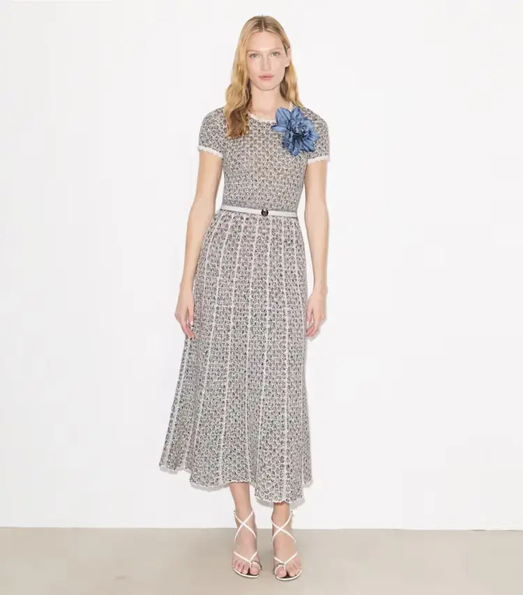 Floral AppliquÉ Knit Dress - Image 2