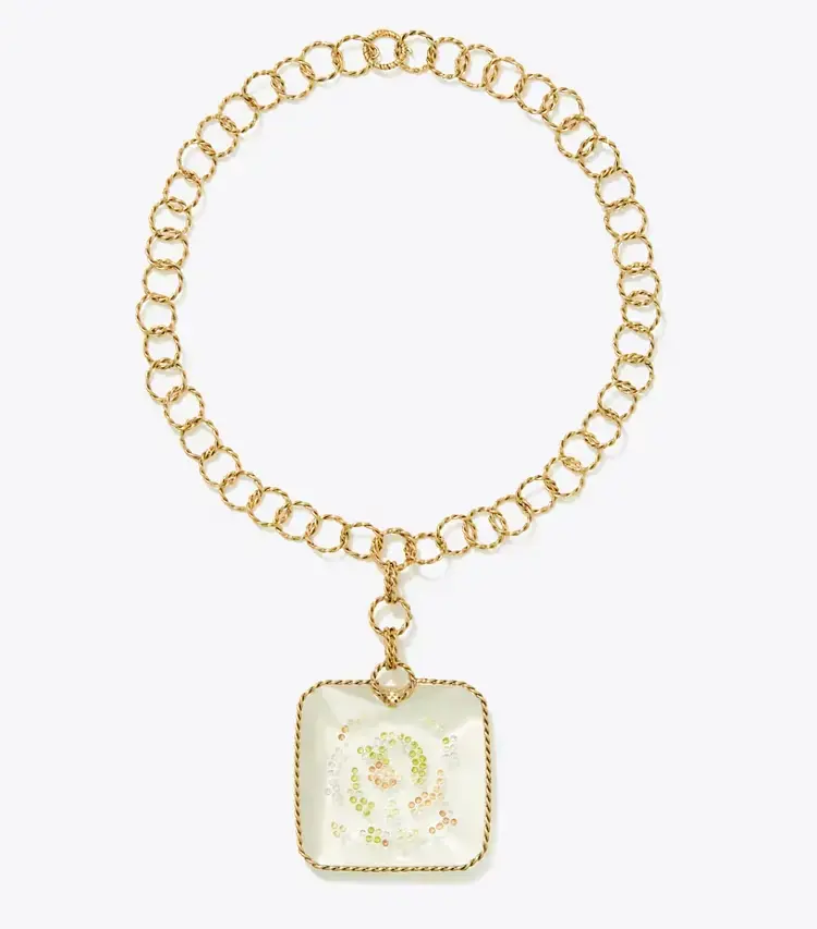 Runway Swirl Necklace
