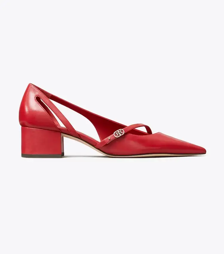 Double T Buckle D'orsay Pump - Image 3