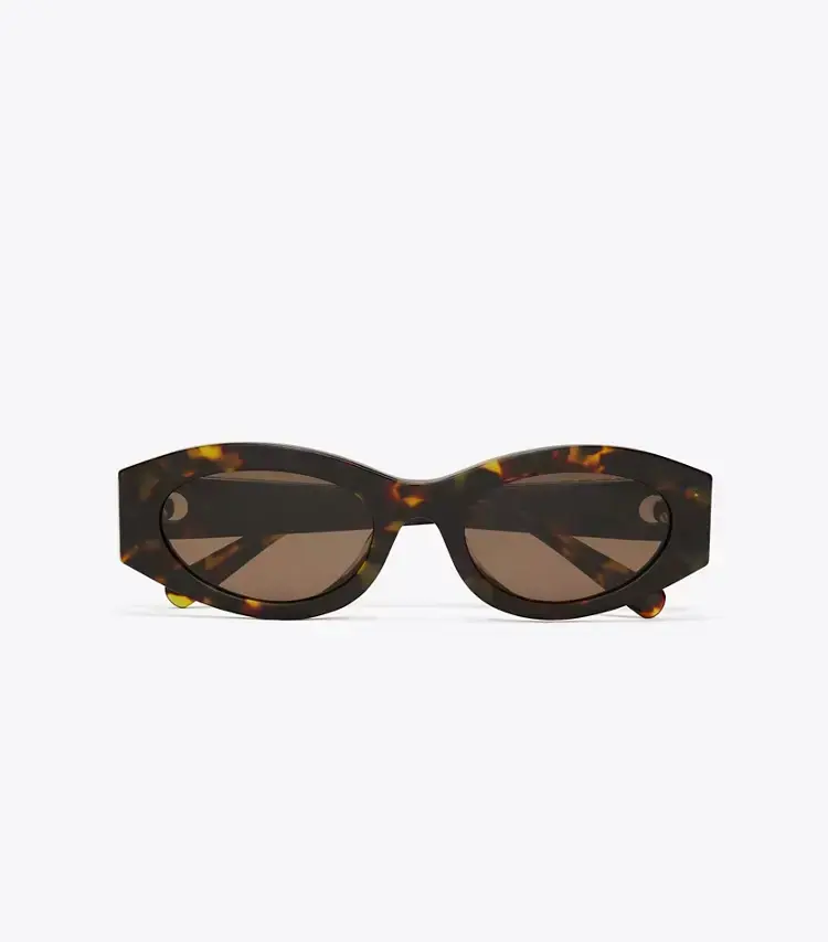 Pierced Oval Sunglasses - Image 3
