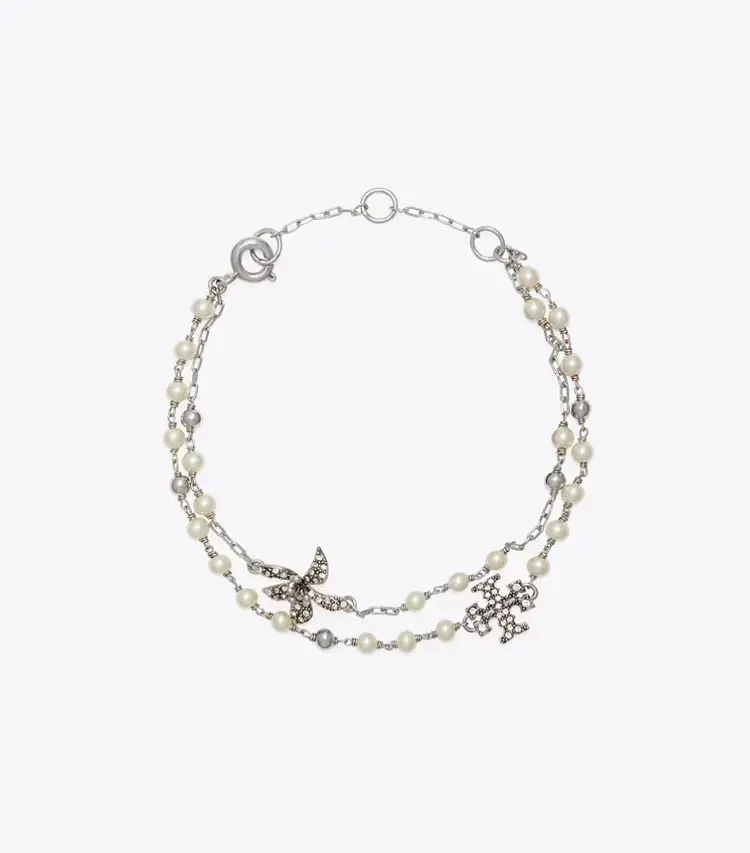 Moondance Multi Strand Pearl Bracelet