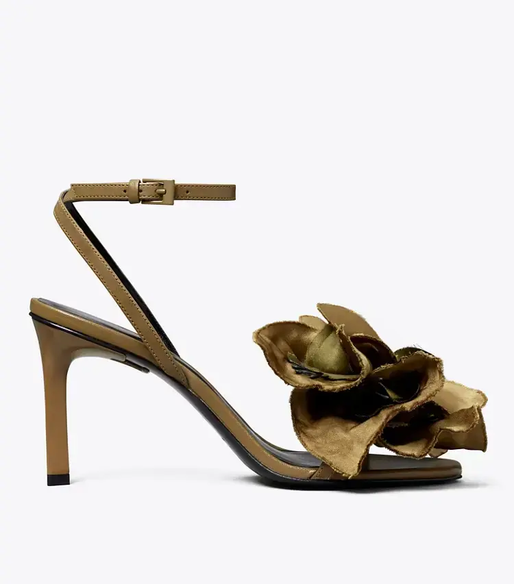 Flower Heeled Sandal - Image 3