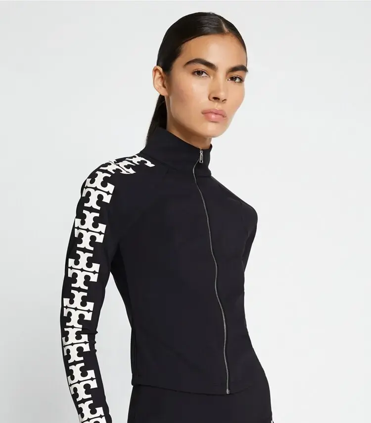 Nylon Logo Zip Top - Image 2