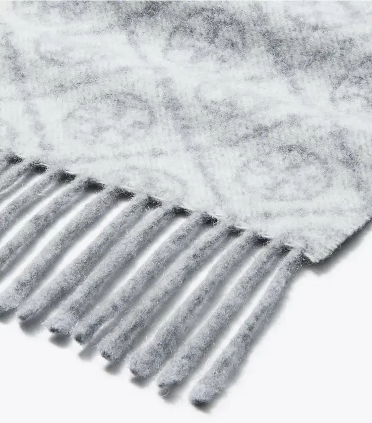 T Monogram Oblong Scarf - Image 2