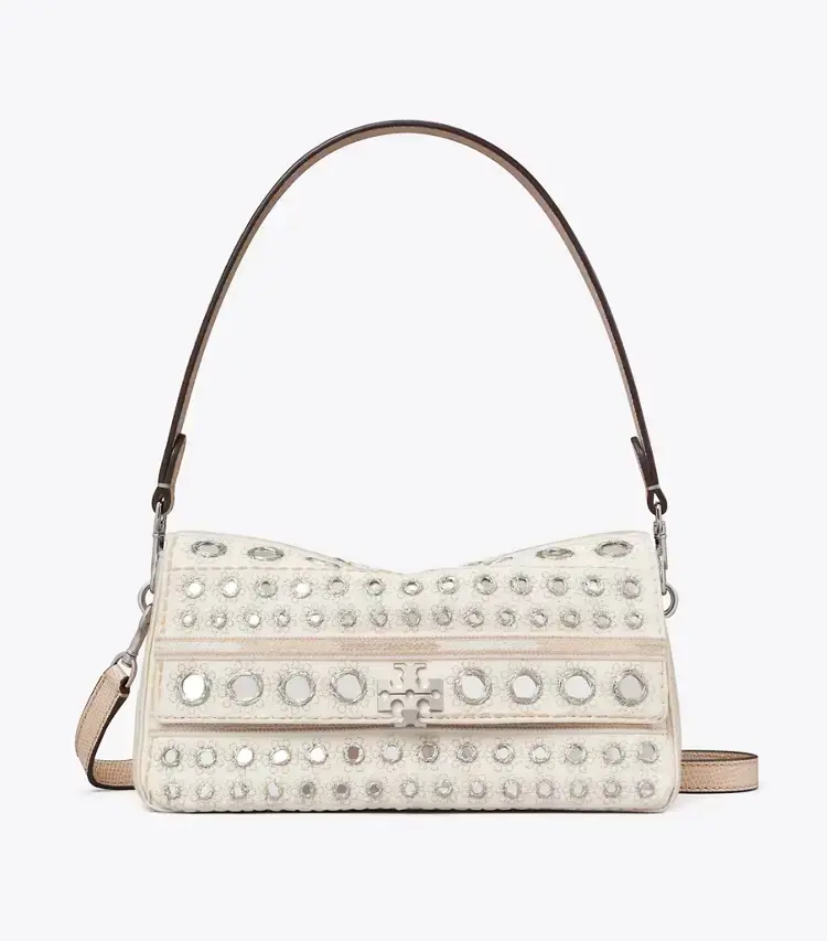 Small Charlie Embellished Shoulder Bag - Image 4