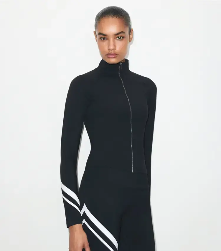Chevron Full-Zip Jacket - Image 2