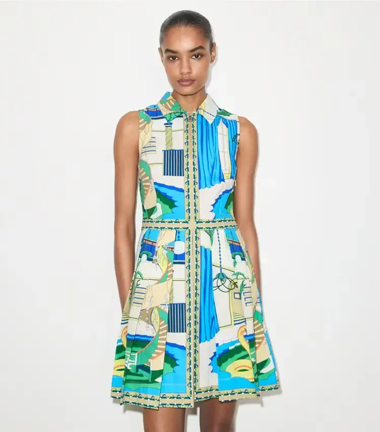 Printed Golf Dress - Image 2