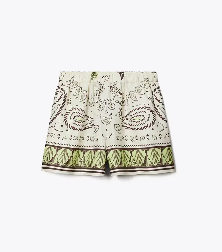 Silk Camp Shorts