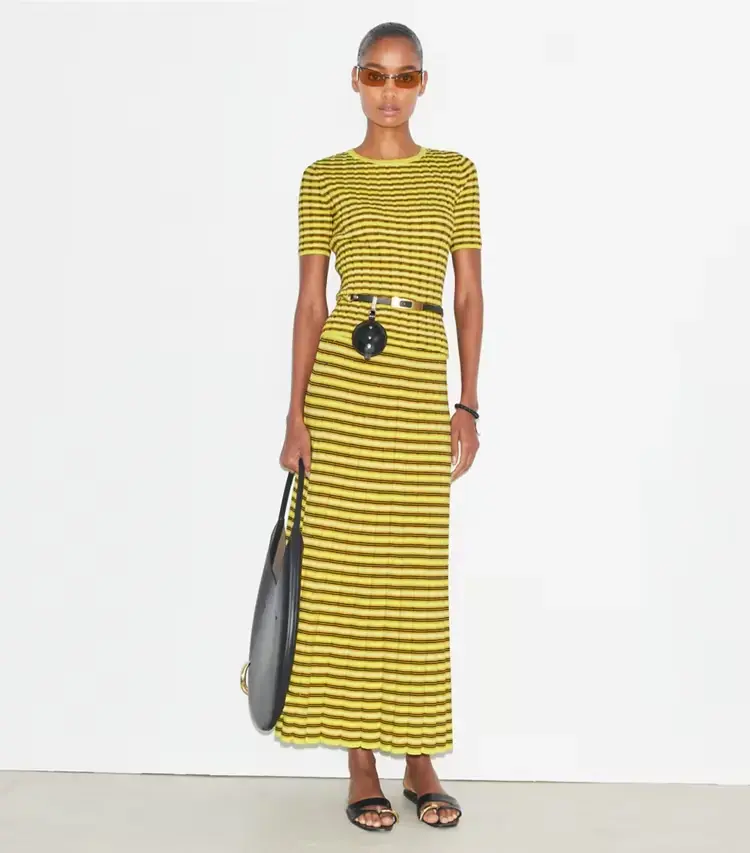 Striped Cotton Sweater - Image 3