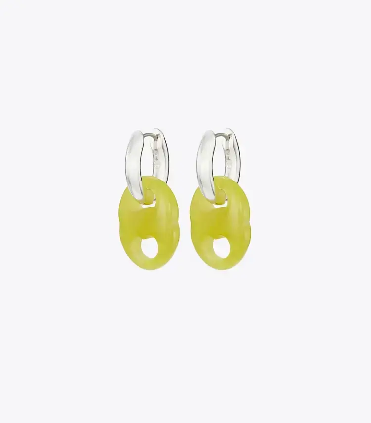 Gemini Link Small Hoop Earrings