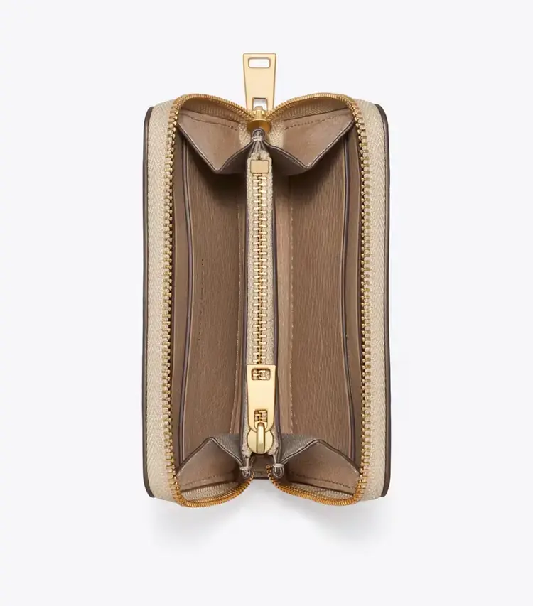 Small Charlie Quilted Zip-Around Wallet - Image 3
