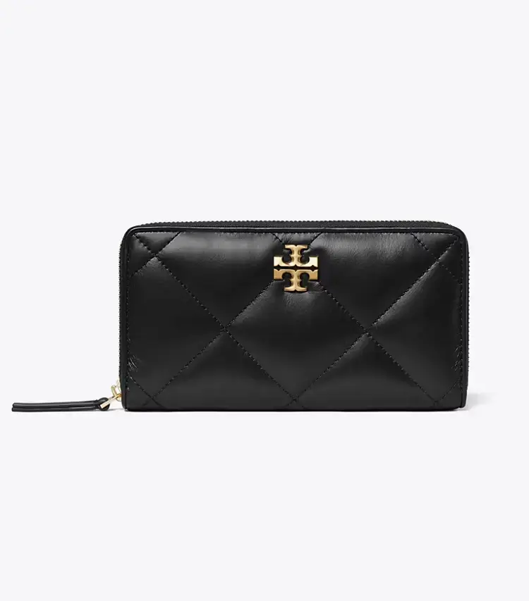 Kira Diamond Quilt Zip Continental Wallet - Image 2