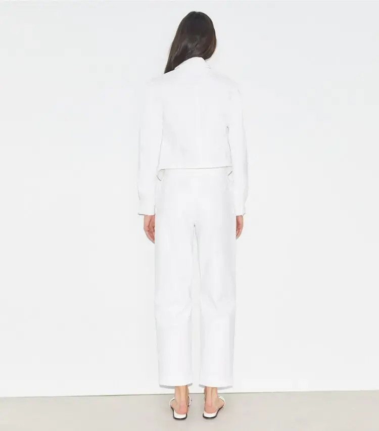 Cropped Cotton Jacket - Image 3