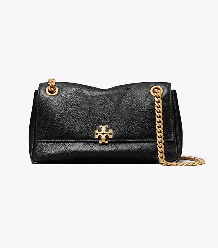 Small Charlie Quilted Shoulder Bag - Image 4