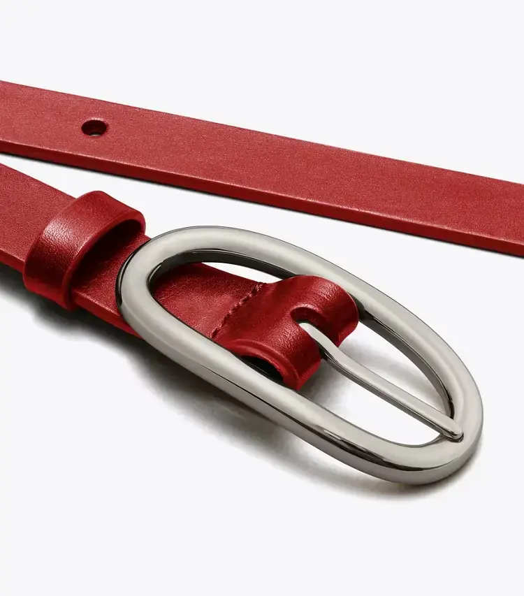 Large Pierced Buckle Belt - Image 2