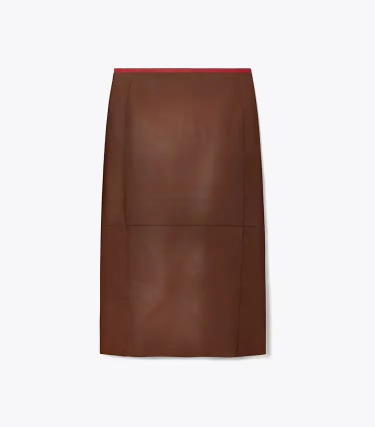 Leather Pencil Skirt