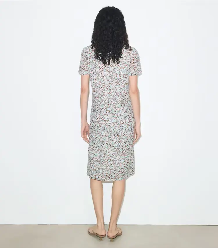 Printed Viscose Shirtdress - Image 3