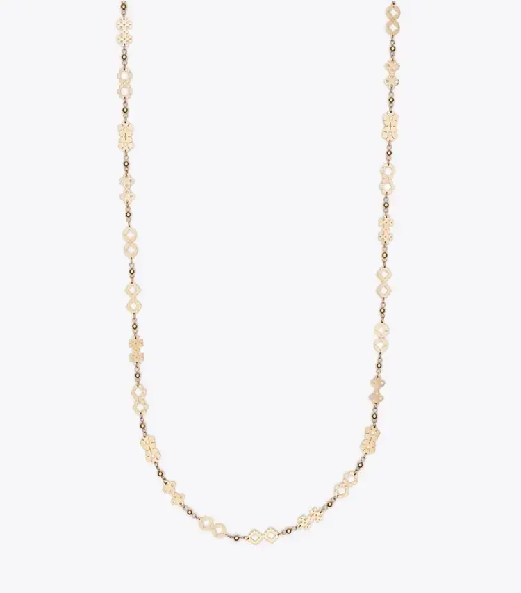 Long Forget Me Not Necklace