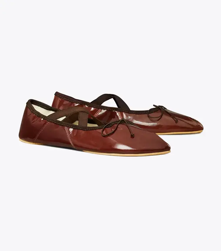 Peep-Toe Mary Jane Ballet